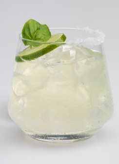 Basil Lime Margarita - Roca Patrón Silver - St. Patrick's Day Cocktail Recipes