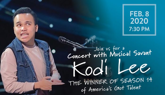 Concert with Musical Savant Kodi Lee