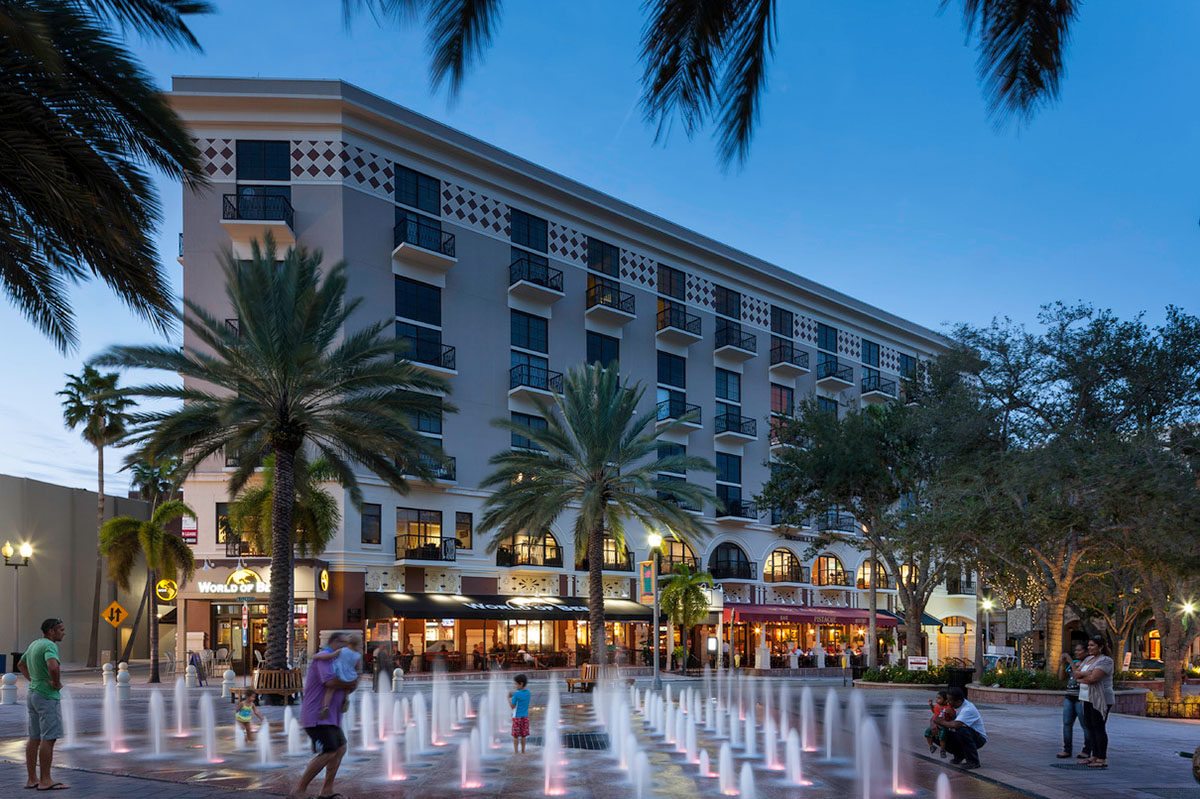 Downtown West Palm Beach Walk in June 2022 