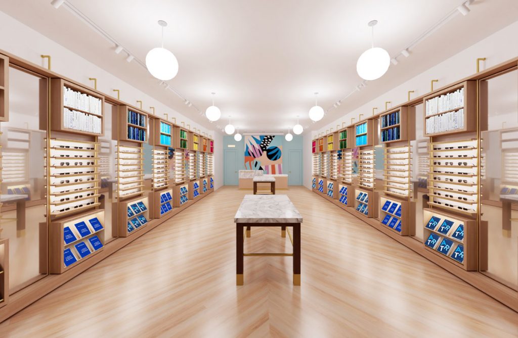 Warby Parker store debuts at the Gardens Mall in Palm Beach Gardens, photo courtesy of Warby Parker