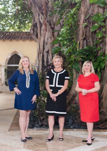 Honorary co-chairs Betsy Eisenberg, Anne Vegso, and Marina MorbeckWarnerProkosPhotography