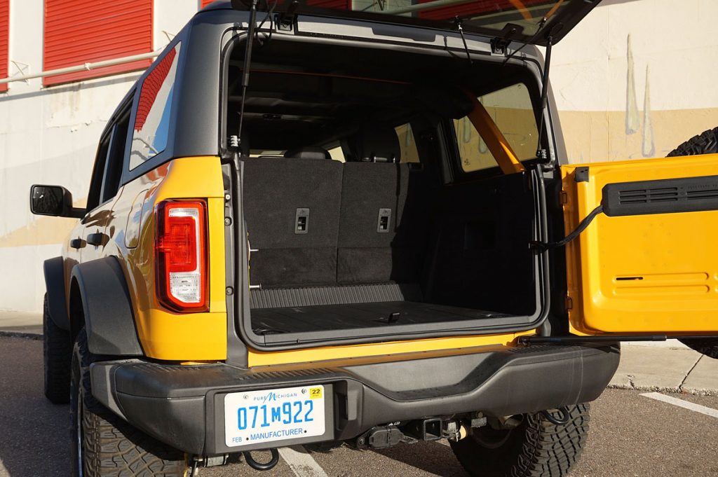 Ford Bronco trunk