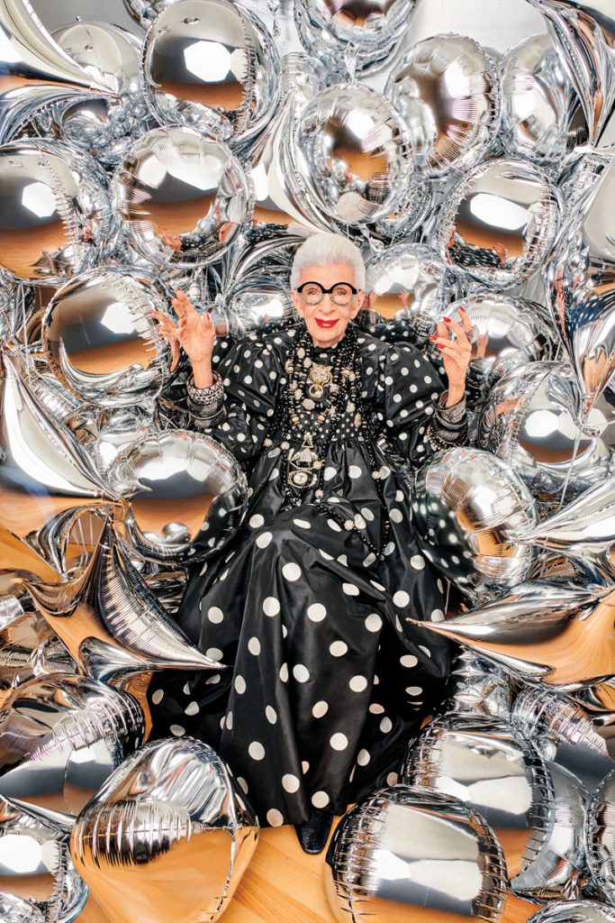 Iris Apfel. Ruvén Afanador for Zenni Eyewear