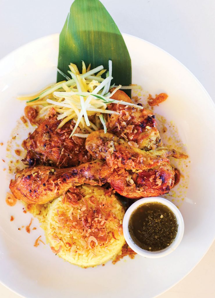 Gai Yang Chicken at The Sea Southeast Asian Kitchen & Sushi Bar. Photo by SB Media Group