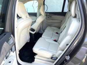 Volvo Hybrid XC90 T8 Recharge rear seats