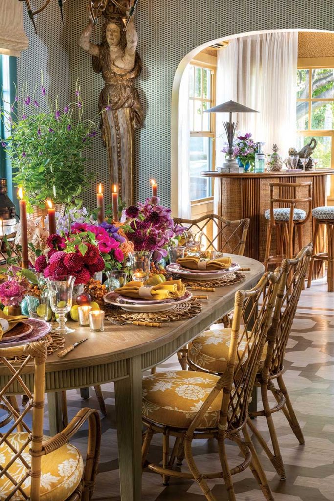 The dining room. Photography by Jerry Rabinowitz