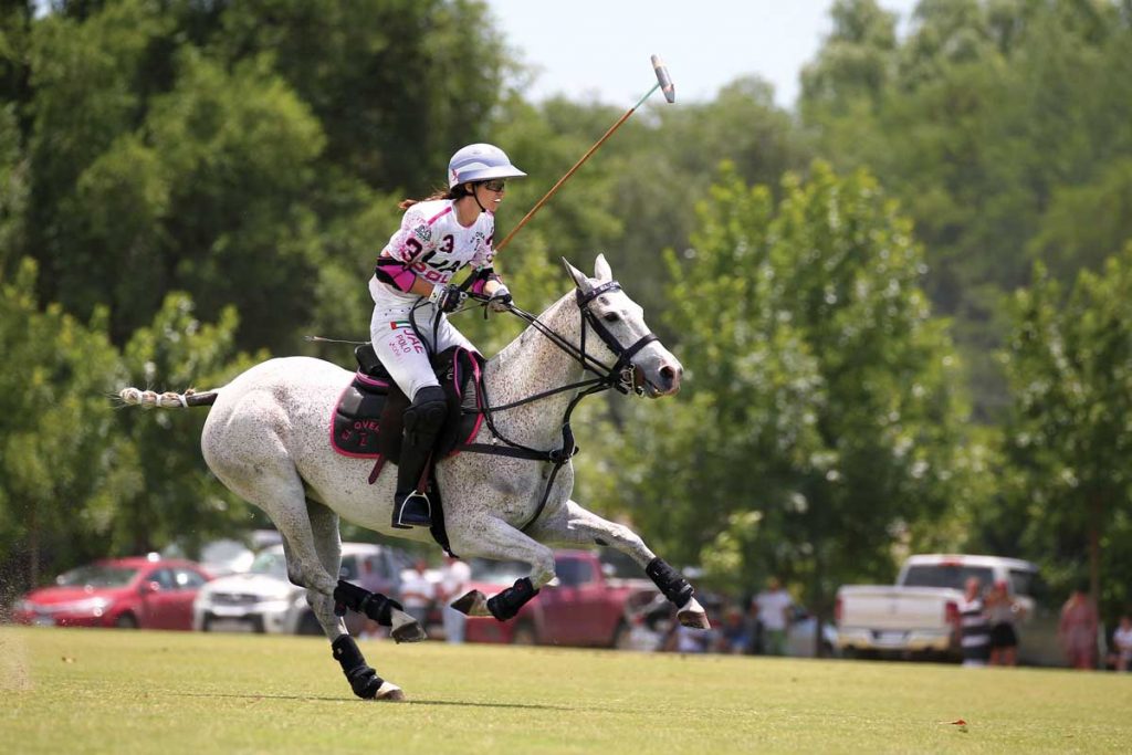 Hazel Jackson on the field. Photo by Alice Gipps