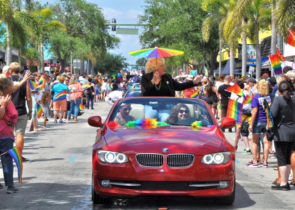 Palm Beach Pride Parade. Photo by Wanesco Images : courtesy Compass Community Center