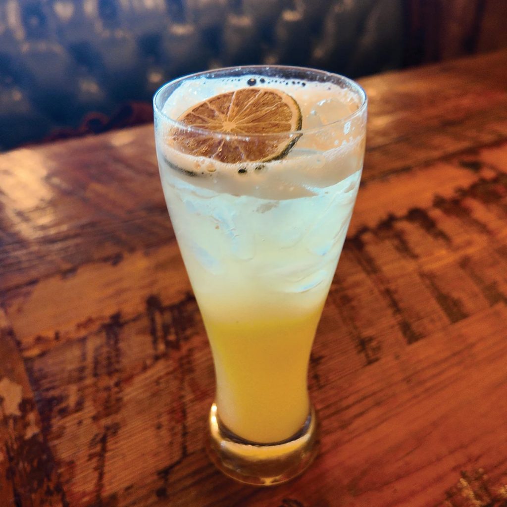 Ginger Peach Refresher, Elisabetta’s, West Palm Beach, Delray Beach