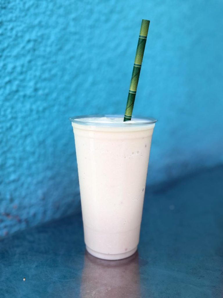 Pineapple Coconut Smoothie, Papa Kwan’s Coffee Shop and Café, North Palm Beach, Juno Beach
