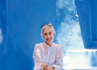 Brewer Schoeller often takes the road less traveled to experience places like Chefchaouen, Morocco’s “blue city,”. Photo courtesy of Brewer Schoeller