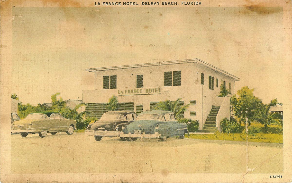Tour “LaFrance Hotel: Havens of Joy” in Delray Beach