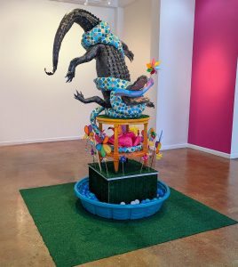 Get Off My Lawn by Ryan Toth will be on view in Resource Depot's "Waste to Wonder" exhibition.