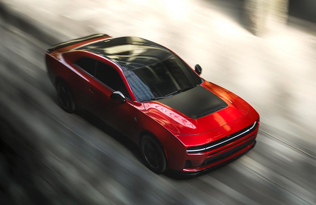 The 2026 Dodge Charger R_T boasts a new twin-turbo 3.0-liter straight-six dubbed a SIXPACK. Photo courtesy of Dodge