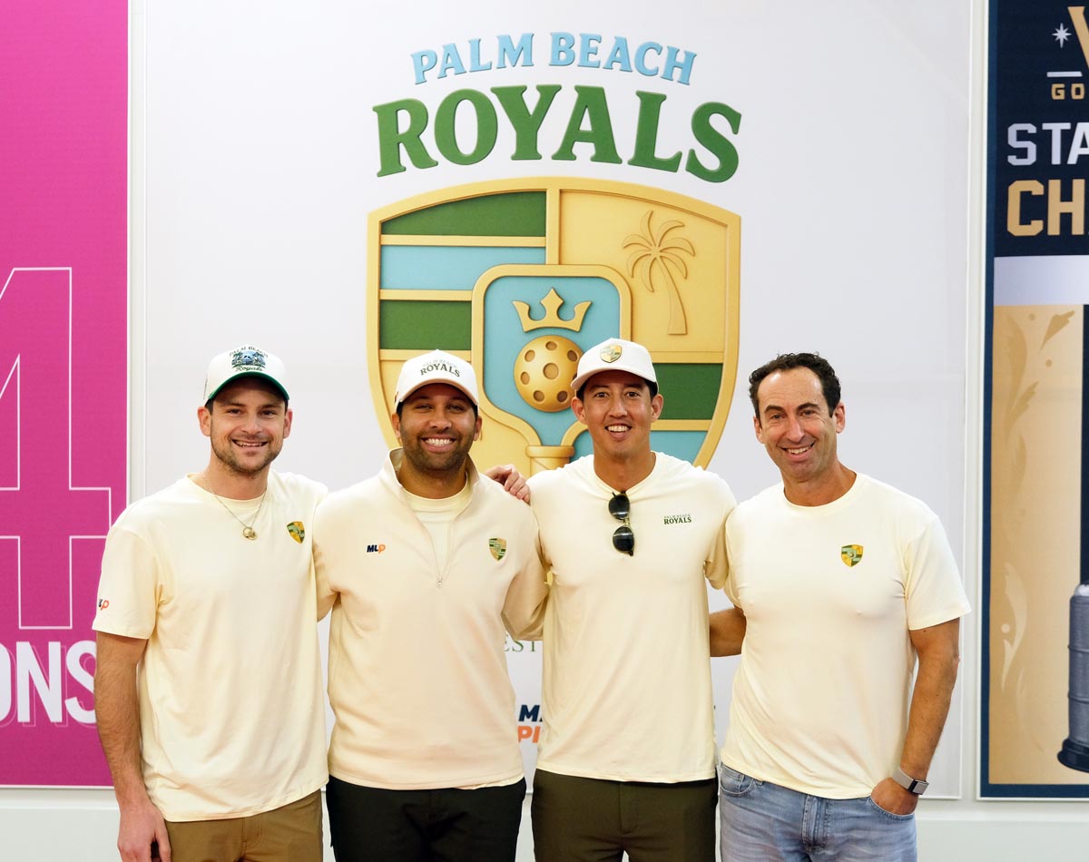 Pickleball Play with the Palm Beach Royals